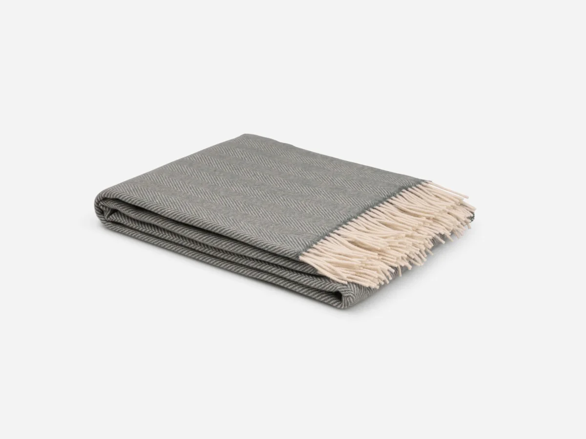 Sage Aclare Lambswool Throw Blanket - Image 3