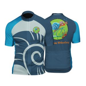 Random Wheelers Mens Short Sleeve Cycling Jersey