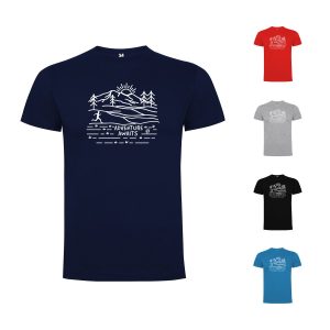 Adventure Awaits – Running Mens T-shirt