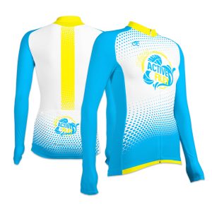 Active Filey Ladies Long Sleeve Cycling Jersey