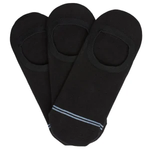 Luna Black No Show - 3-pack