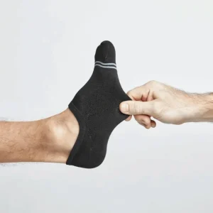 Luna Black No Show Socks