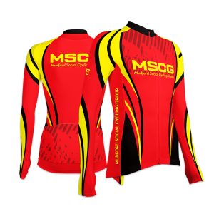 MSCG Ladies Long Sleeve Cycling Jersey
