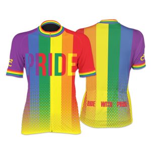 Pride Ladies Short Sleeve Cycling Jersey